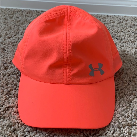 orange under armour hat